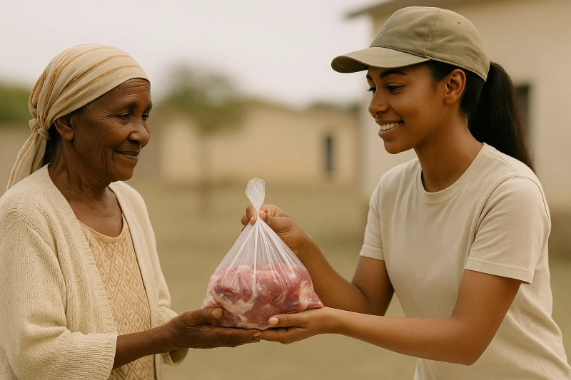 Kurban Bayramı’nda 7 Ülkede Et Dağıtımı Gerçekleştirildi